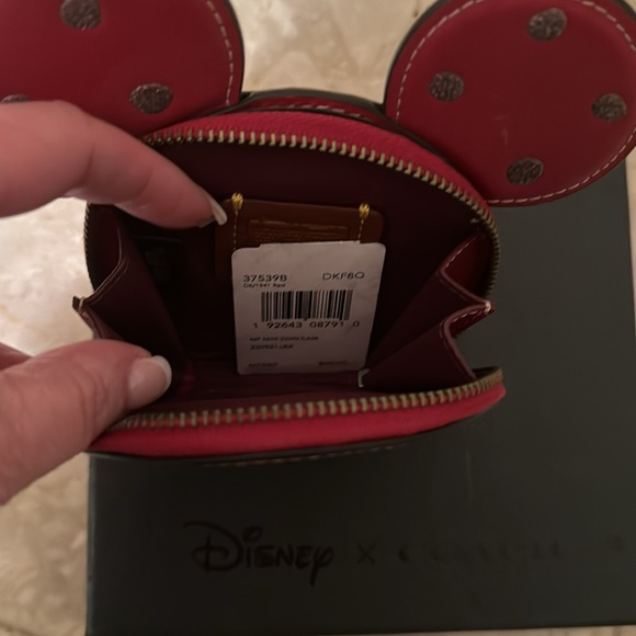 Coach Mini Mouse Coin Case - Picture 5 of 9
